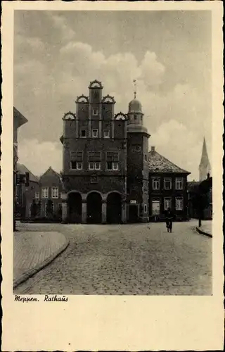 Ak Meppen im Emsland, Rathaus