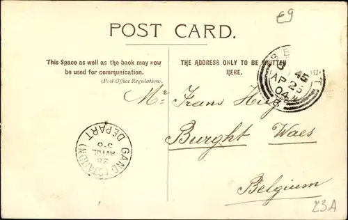 Ak Irland, Viehmarkt, Schweinemarkt