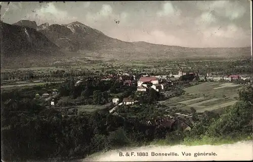 Ak Bonneville Haute Savoie, Panorama
