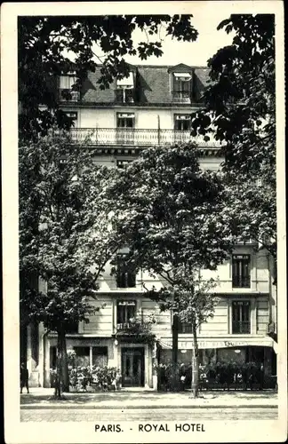 Ak Paris, Royal Hotel, Bvd Raspail 212