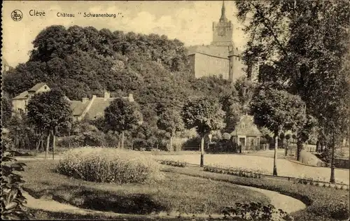 Ak Kleve am Niederrhein, Schwanenburg