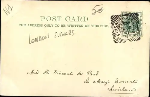 Ak Waterlow Park London, High Gate Landerdale House