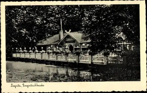 Ak Legnica Liegnitz Schlesien, Ziegenteichbaude