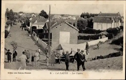 Ak La Faute Vendée, Die Chalets