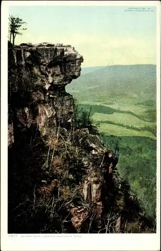 Ak Lookout Mountain Tennessee USA, Sunset Rock