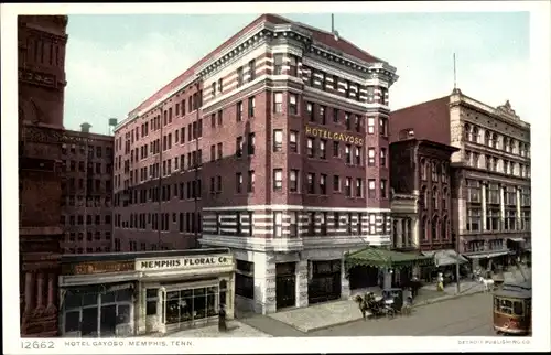 Ak Memphis Tennessee USA, Hotel Gayoso
