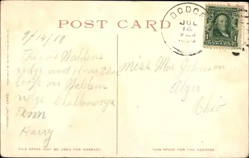 Ak Tennessee USA, The W, Waldens Ridge