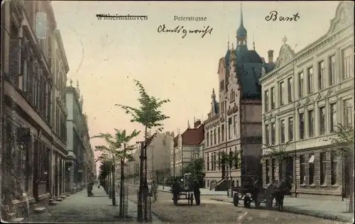 Ak Bant Wilhelmshaven, Amtsgericht, Peterstraße
