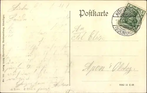 Ak Bant Wilhelmshaven, Amtsgericht, Peterstraße