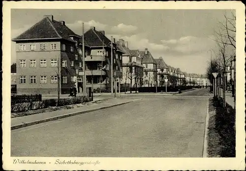 Ak Wilhelmshaven an der Nordsee, Siebethsburgerstraße