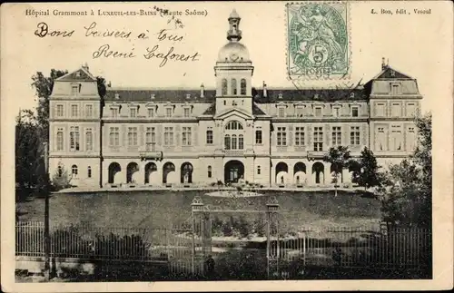 Ak Luxeuil les Bains Haute Saône, Hopital Grammont
