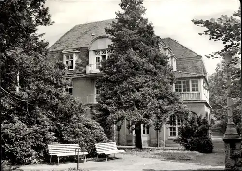 Ak Bad Gottleuba in Sachsen, Klinik-Sanatorium, Station 1