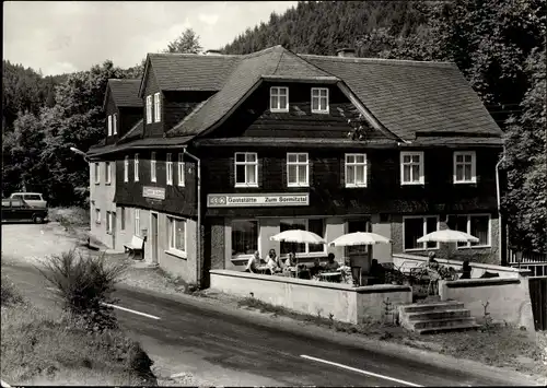 Ak Klettigshammer Wurzbach in Thüringen, Sormitzgrund, Konsumgaststätte Zum Sormitztal
