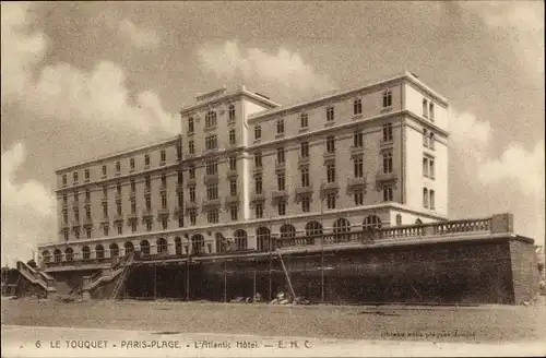 Ak Le Touquet Paris Plage Pas de Calais, Altlantic Hotel