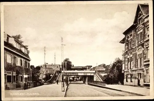 Ak Haarlem Nordholland Niederlande, Zijlweg