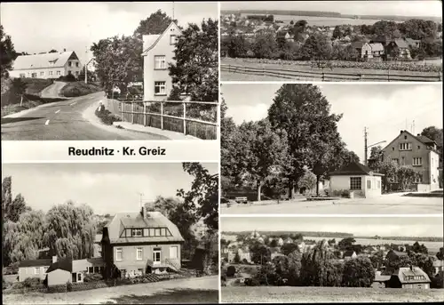 Ak Reudnitz Mohlsdorf in Thüringen, Panorama, Teilansichten