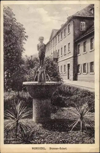 Ak Wunsiedel im Fichtelgebirge Oberfranken, Brunnen-Buberl