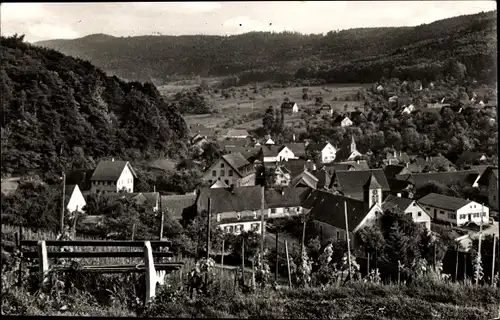 Ak Diersburg Hohberg im Schwarzwald Baden, Panorama