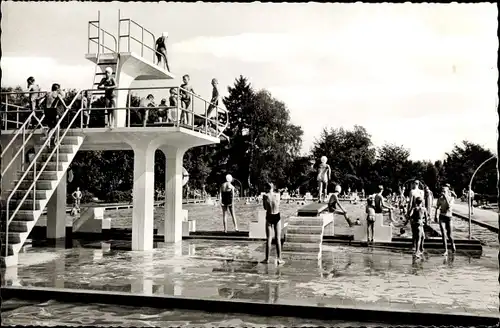 Ak Emmendingen im Breisgau Baden, Schwimmbad