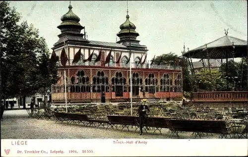 Ak Liège Lüttich Wallonien, Trinck-Hall d'Avroy