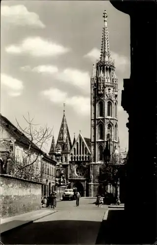 Ak Budapest Ungarn, Matyas templom