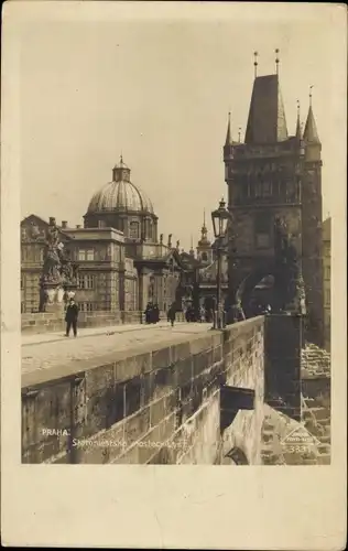 Ak Praha Prag Tschechien, Brücke