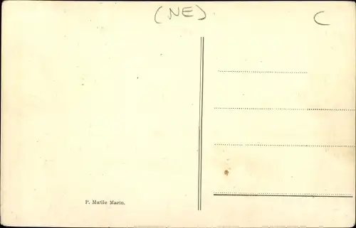 Ak Montmirail Thielle Wavre Kanton Neuenburg, Teilansicht