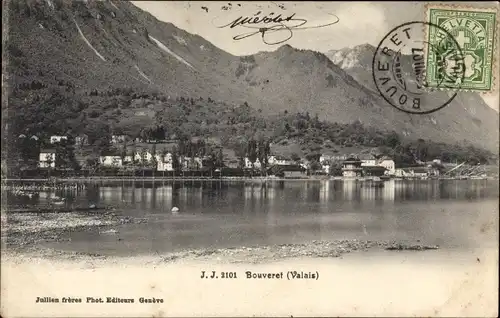 Ak Le Bouveret Kanton Wallis, Gesamtansicht