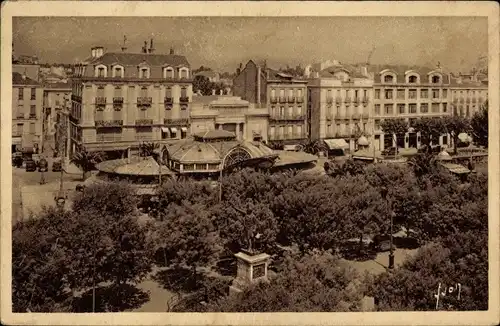 Ak Perpignan Pyrénées Orientales, Place Arago, le Palmarium