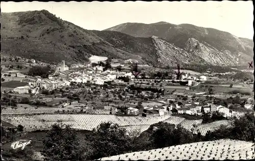 Ak Sournia Pyrénées-Orientales, Vue generale