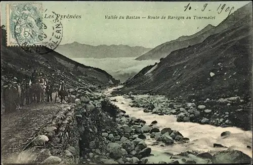 Ak Tourmalet Hautes Pyrénées, Vallee du Bastan, Route de Bareges