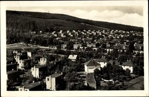 Ak Zlín Stadt, Celkovy pohled, Familienhäuschen im Gartenviertel