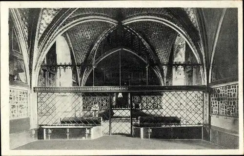 Ak Karlštejn Karlstein Mittelböhmen, Karlův Týn, Burg Karlstein