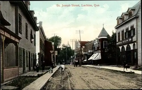 Ak Lachine Montreal Quebec Kanada, St. Joseph Street