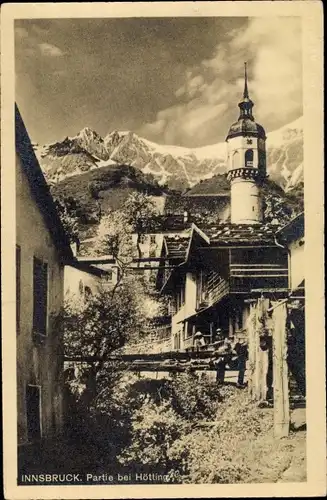 Ak Innsbruck in Tirol, Partie bei Hötting