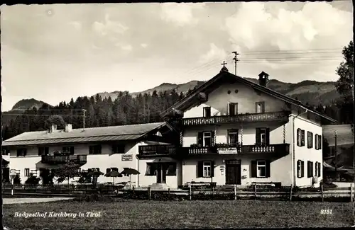 Ak Kirchberg in Tirol, Badgasthof