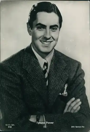 Ak Schauspieler Tyrone Power, Portrait