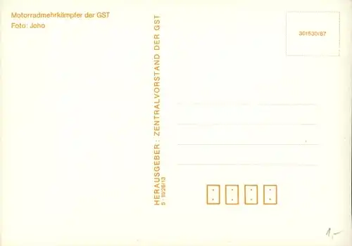 Ak Motorradmehrkämpfer der GST