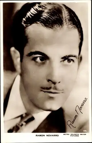Ak Schauspieler Ramon Novarro, Portrait
