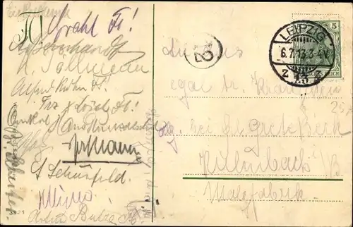 Studentika Ak Wappen eines Studentenvereins, Hermunduria sei's Panier