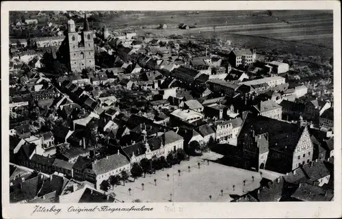 Ak Jüterbog in Brandenburg, Luftbild