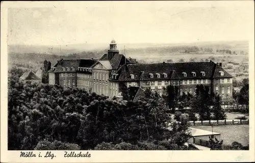 Ak Mölln im Herzogtum Lauenburg, Zollschule