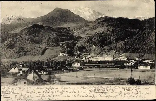 Ak Hallein in Salzburg, Totalansicht