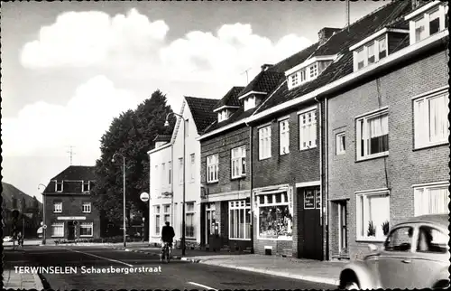 Ak Terwinselen Limburg Niederlande, Schaesbergerstraat