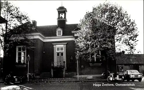 Ak Hooge Zwaluwe Nordbrabant, Rathaus