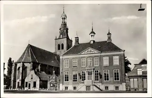 Ak Etten Leur Nordbrabant, Rathaus, Kirche