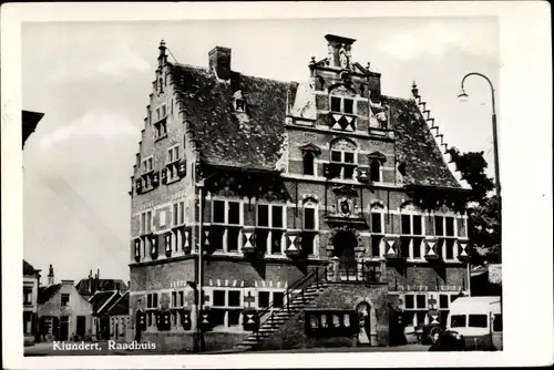 Ak Klundert Nordbrabant, Rathaus