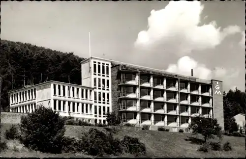 Ak Lohr im Spessart Unterfranken, Schule der IG Metall