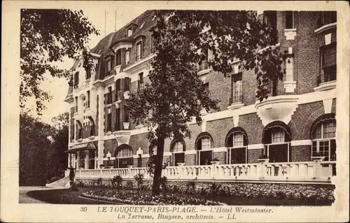 Ak Le Touquet Paris Plage Pas de Calais, Hotel Westminster