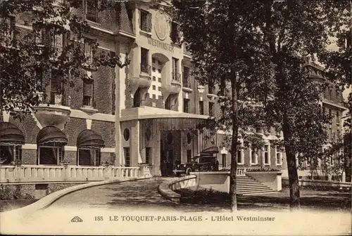 Ak Le Touquet Paris Plage Pas de Calais, Hotel Westminster